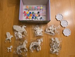 Einhorn Mal Set / Unicorns Painting Kit