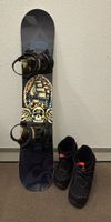 Kinder Lib Tech Snowboard 130 mit Burton Schuhe