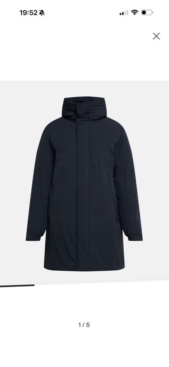Moschino Cappotti: Love Moschino Parka Jacket Navy Blue Size M – Nuovo e nell'imballaggio originale da Ueberstorf venduto da man_p2fy 1