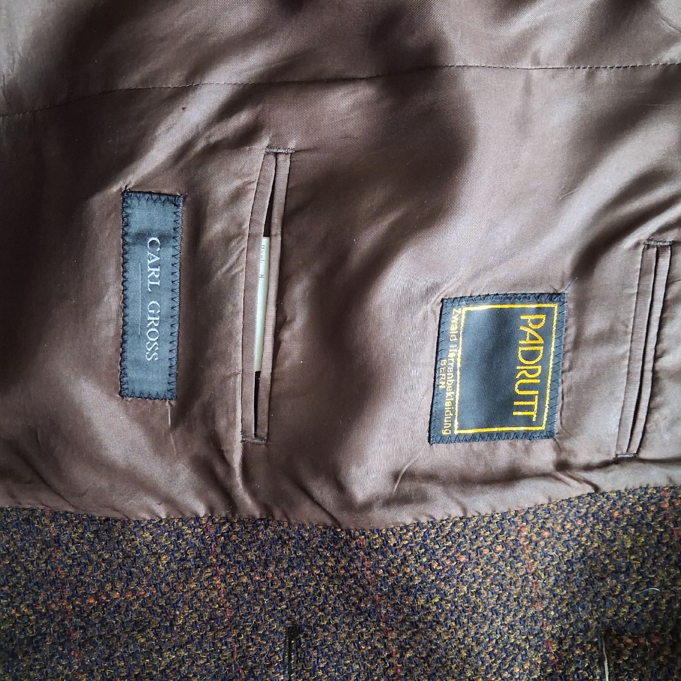 Giacche: Carl Gross Harris Tweed wool jacket brown  – Usato da Wil SG venduto da tre_g2l7 6