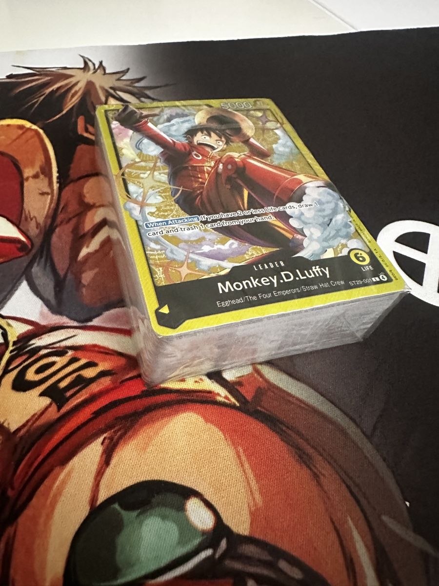 Cartoline: One Piece Card Monkey D. Luffy KOMPLETT DECK ST29 – Nuovo (secondo la descrizione) da Bern venduto da ick_c5wr 1