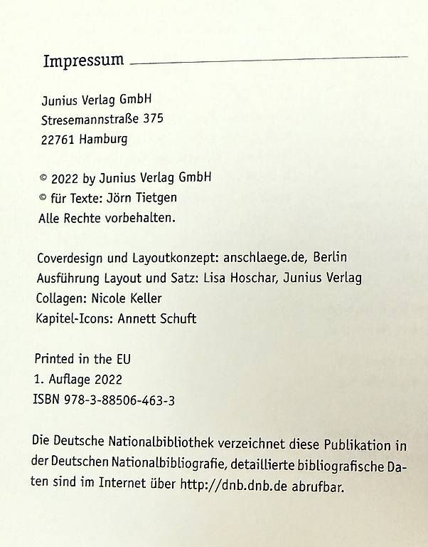 Libri: Hamburg  – Usato da Zürich venduto da Ellison_06 2
