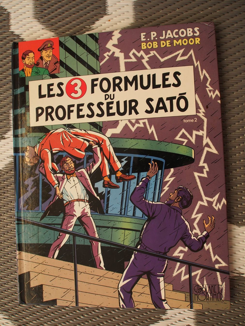 BD: black et mortimer 1990 les 3 formules du professeur sato – D'occasion à Ovronnaz par Etagne68