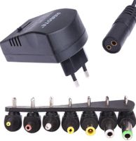 Multi-Stecker-Netzgerät von 3-12V / 3A mit 7 Adaptern