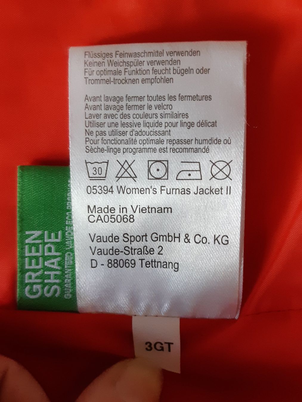 Vaude Giacche: Jacke Gr. 38 von Vaude – Nuovo (secondo la descrizione) da Thierachern venduto da Shila99 7