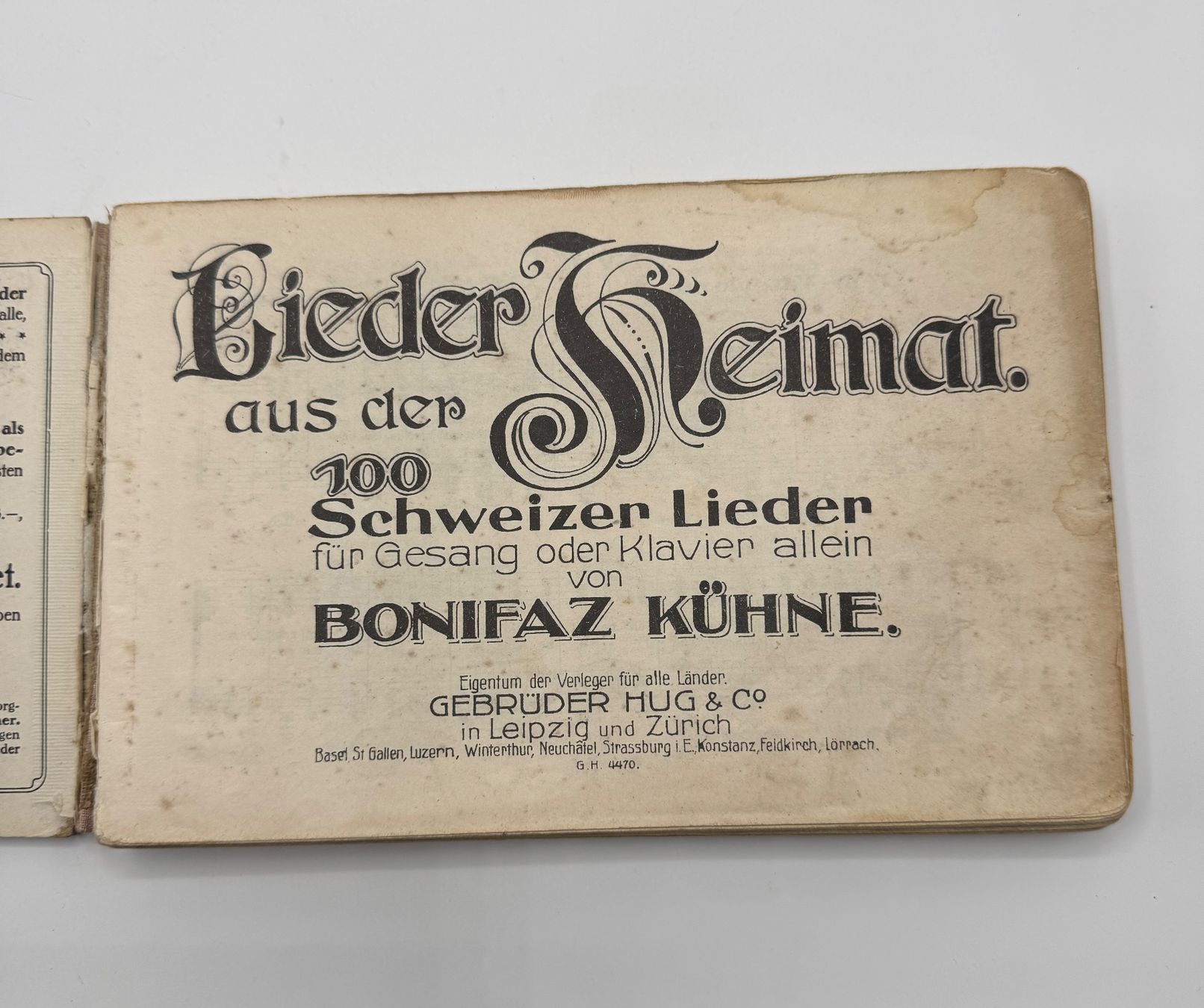 Libri: Alte Schweizer Lieder, Taschenausgabe – Usato da Sachseln venduto da BONATI01 3