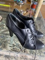 Chaussures tallons cuir noir Shoemaker 39