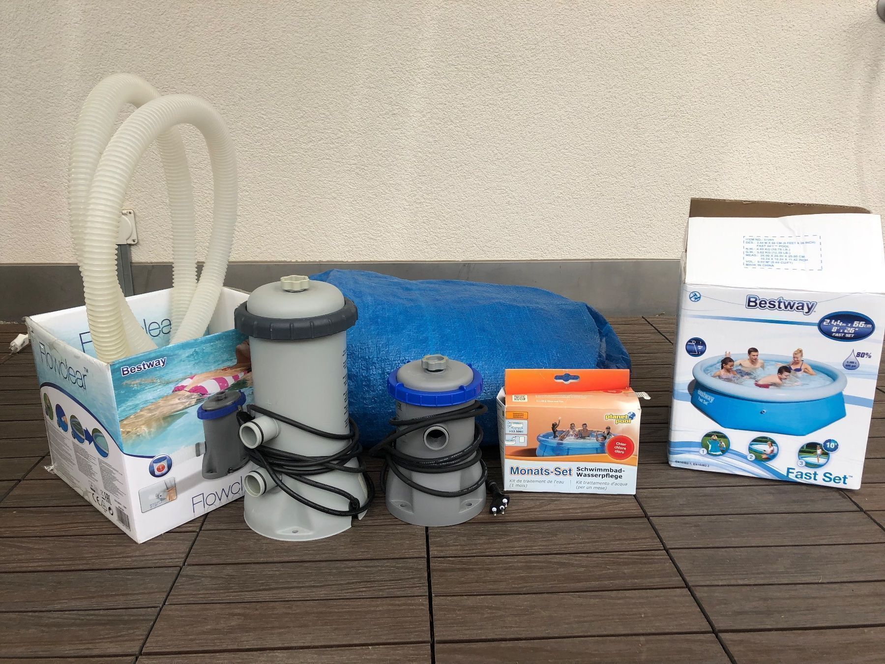 Bestway Piscine: POOL BESTWAY ZUBEHÖR – Usato da Malters venduto da Kuettel1 6