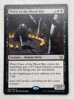 MTG Priest of the Blood Rite DDR 57 Englisch Rare
