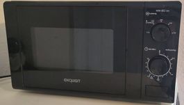 Exquisit MW 802 SW Mikrowelle schwarz sehr guter Zustand