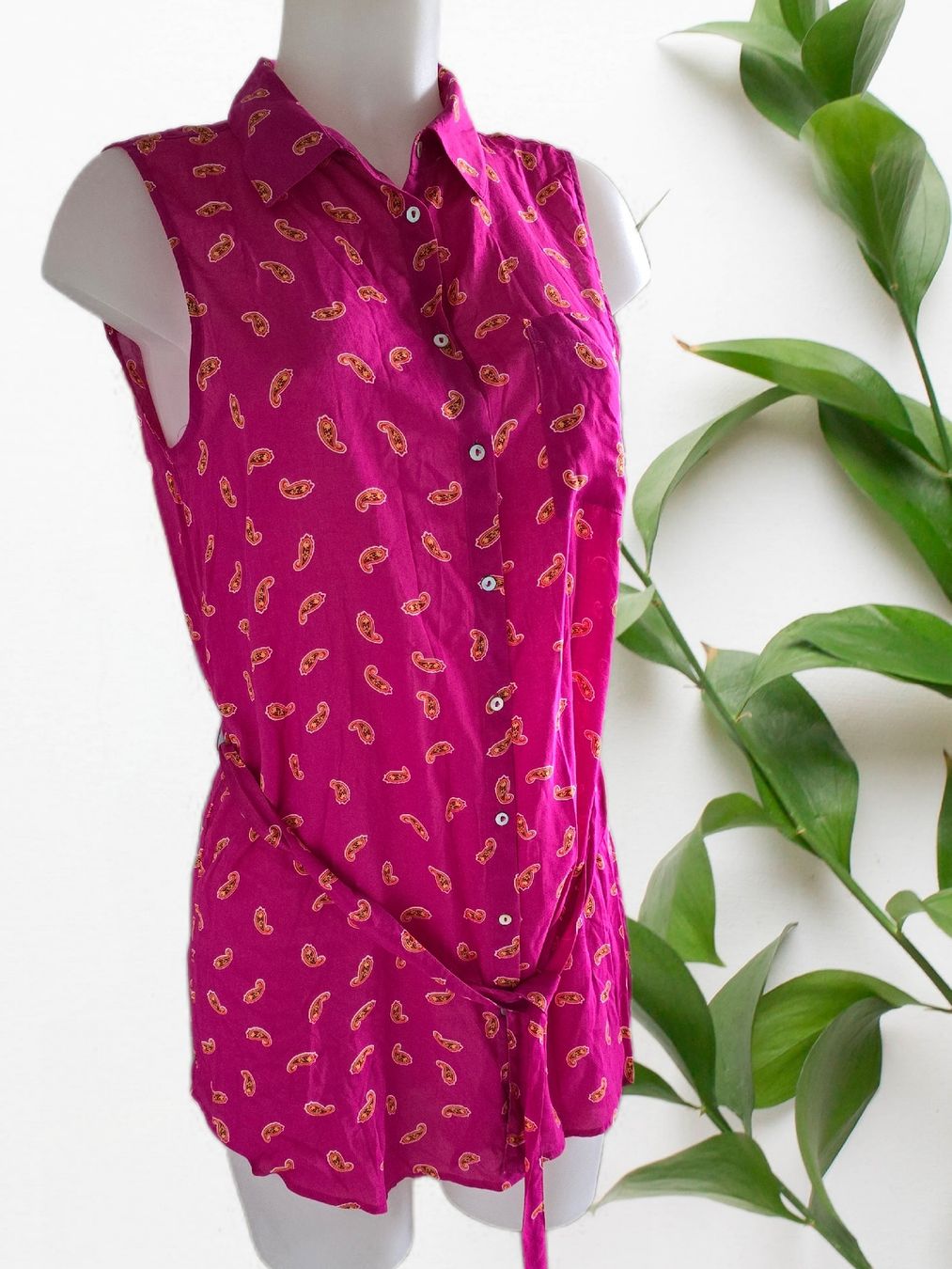 C&A Tuniche: Sommer Tunika - Pink gemustert - Gr. 38 – Nuovo e nell'imballaggio originale da Aarburg venduto da Hystoria