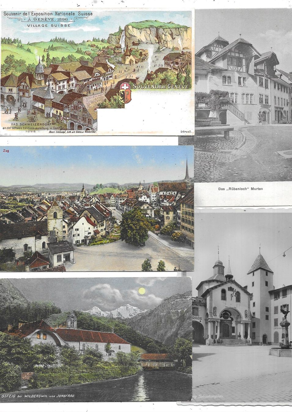 Cartoline postali: 1300 Stk kleinformatige Ansichtskarten 1900-1960 (ca.7.5 kg) – Usato da Schocherswil venduto da prinzipal60 7