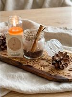 Handgemachte Duftkerze Kaffee & Zimt 122g - Geschenk