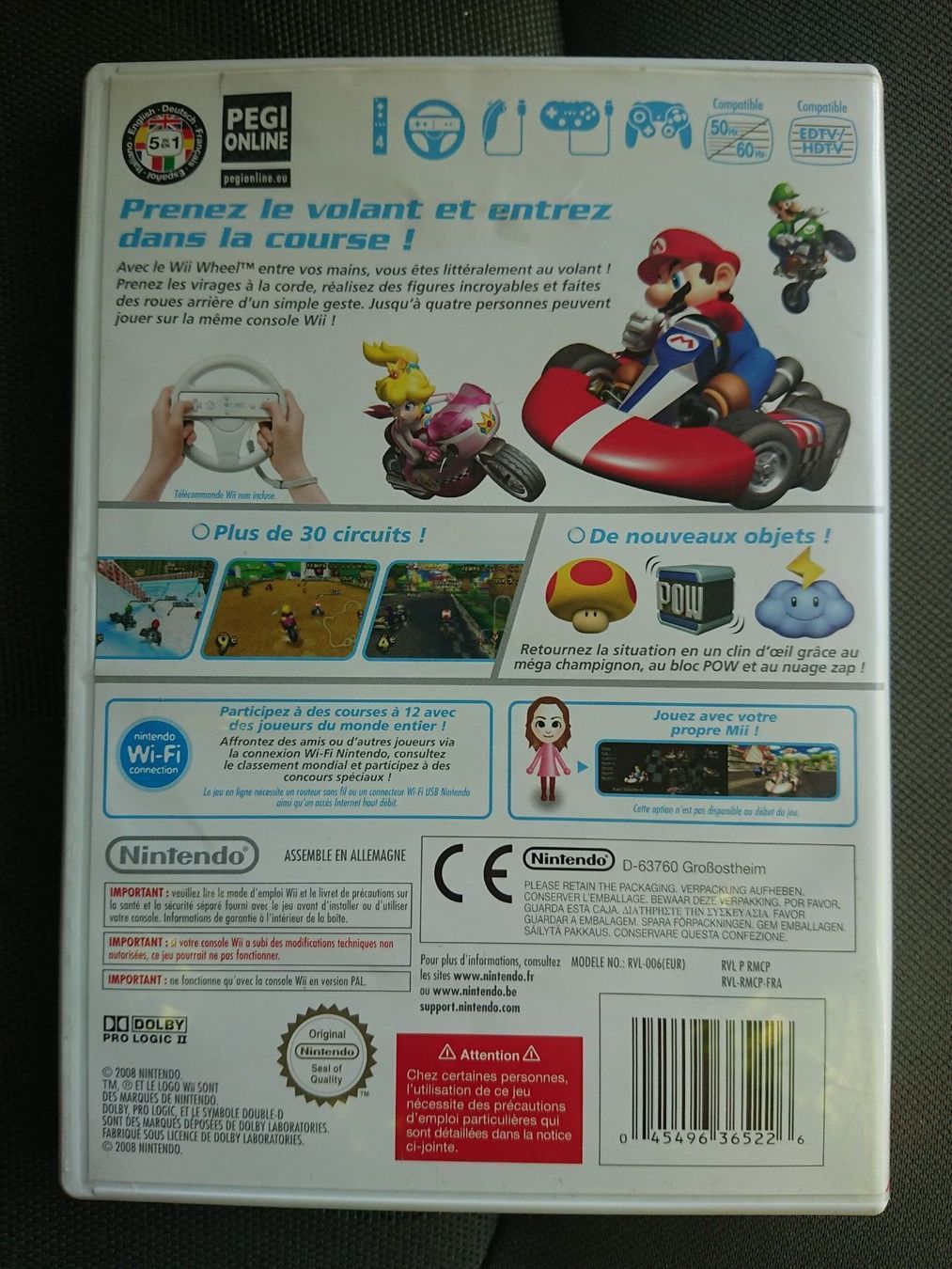 Nintendo Giochi: Mario kart Wii FR DE ITA ESP – Usato da Farvagny-le-Grand venduto da LaCaverne 1