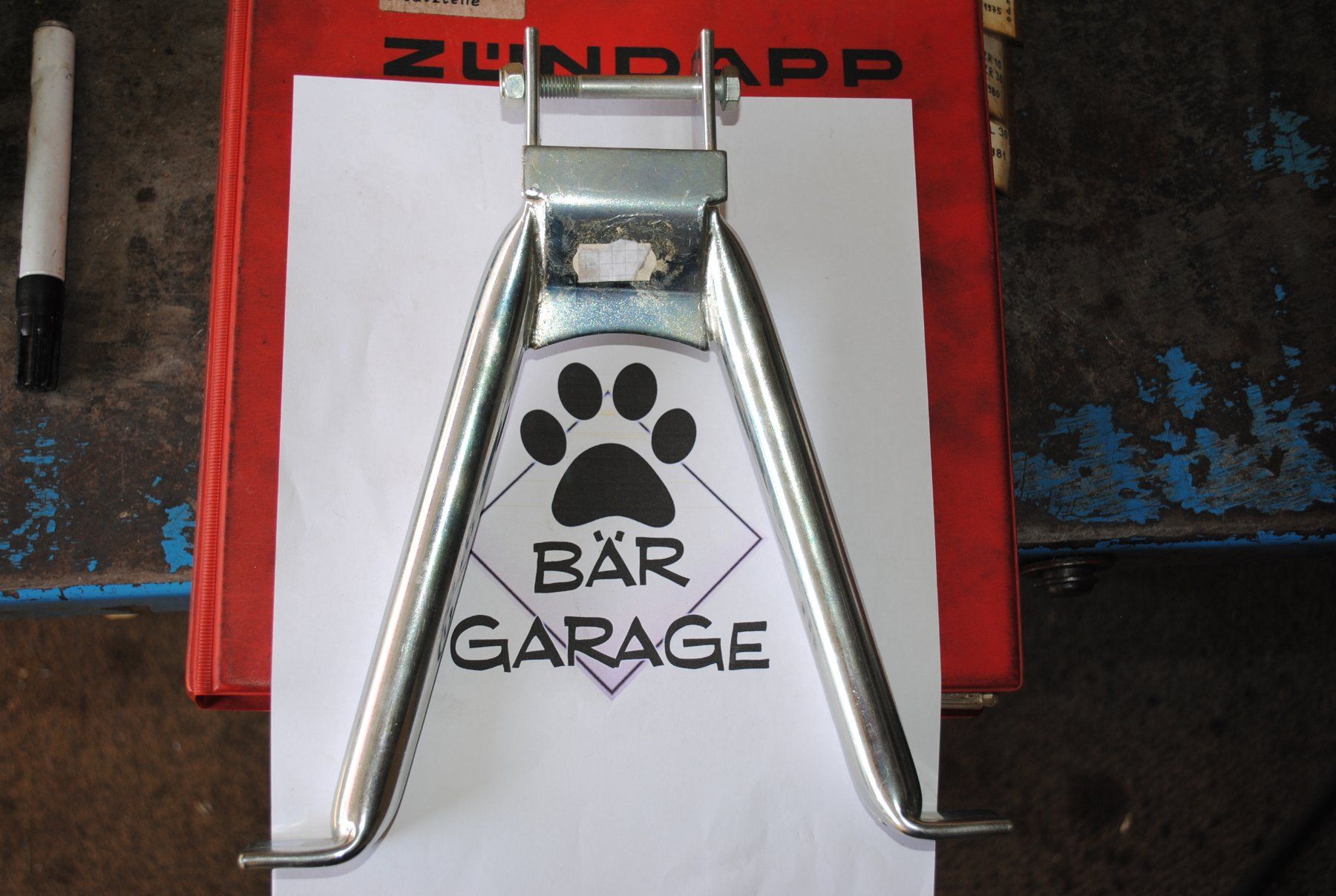 Zündapp Pièces pour mobylette: Ständer Zündapp NOS – Neuf (Voir description) à Subingen par Baergarage
