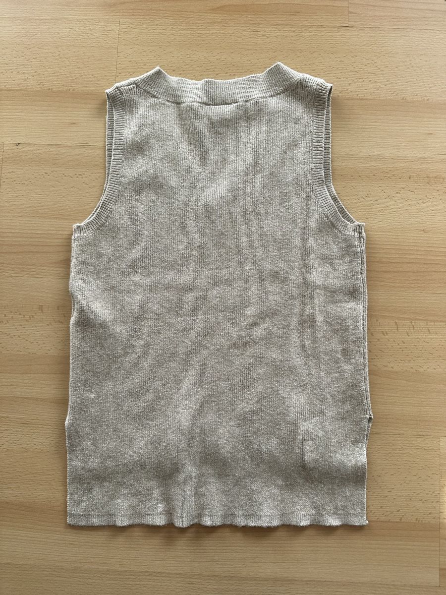 Vila Top: Vila Strick Weste Beige Grösse XS – Nuovo (secondo la descrizione) da Lampenberg venduto da Graziella_ 1