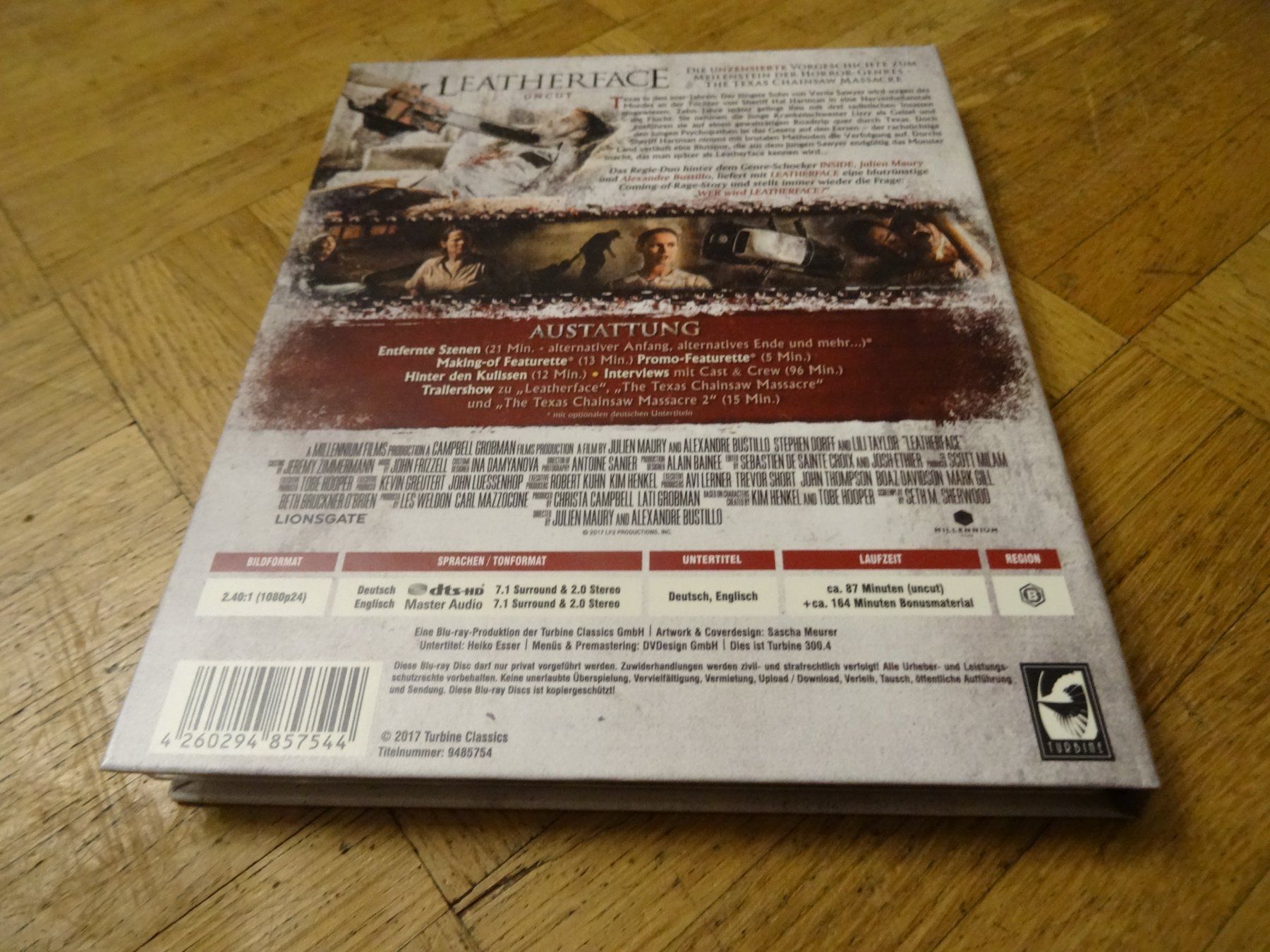 Tutti i DVDs: Blu-ray Leatherface Uncut MEDIABOOK – Usato da Olten venduto da Disc-Verkauf 3