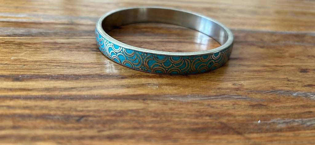 Bracciali & Braccialetti: handgemachter bangle armreif  – Usato da flims dorf venduto da schmetterling61281 1