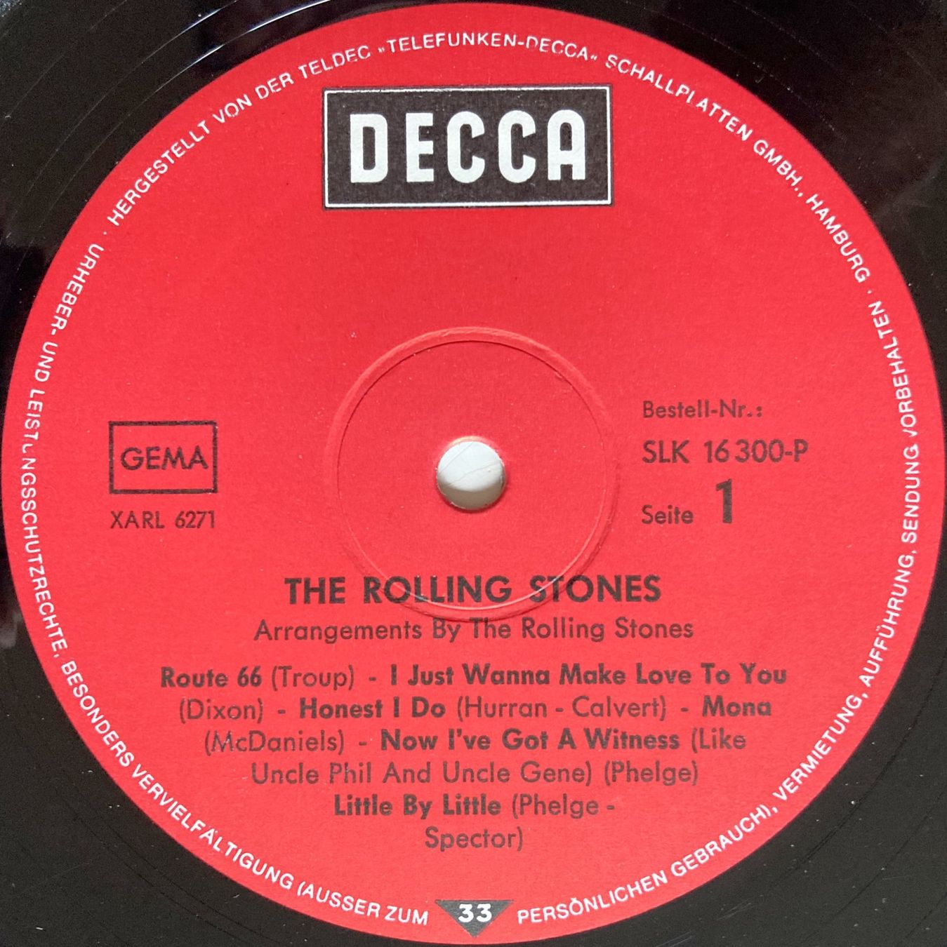 Schallplatten: ROLLING STONES - THE ROLLING STONES – Gebraucht aus Bottens von hotter-than-hell 2