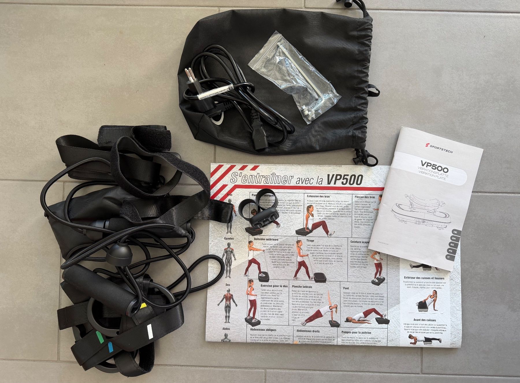Sportstech Hometrainer: Sportstech VP500 Plaque de vibrations – Usato da Lausanne 26 venduto da VSH21 4