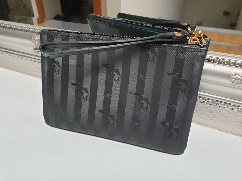 Maison Mollerus Pochette Schwarz Gold Comprare su Ricardo