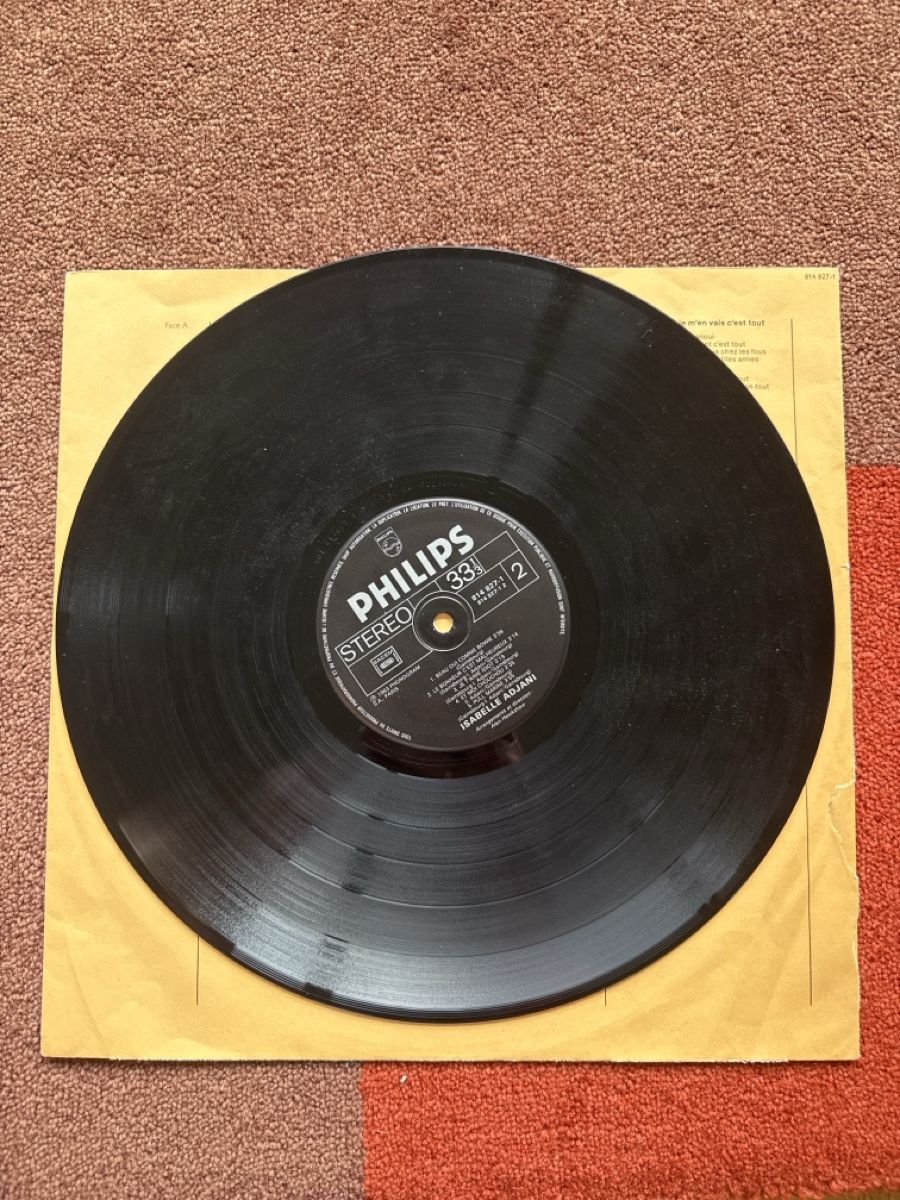 Dischi in vinile: Isabelle Adjani Philips LP original press Gainsbourg – Usato da Givisiez venduto da My_favorite_shop 2