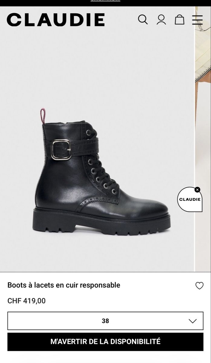 Scarpe da donna: Botte Claudie pierlot  – Usato da Vex venduto da Pou_d9hy