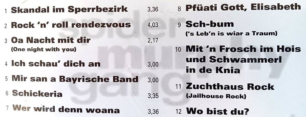 CDs: 🎵 CD - Spider Murphy Gang – Gebraucht aus Matzingen von zingana 3