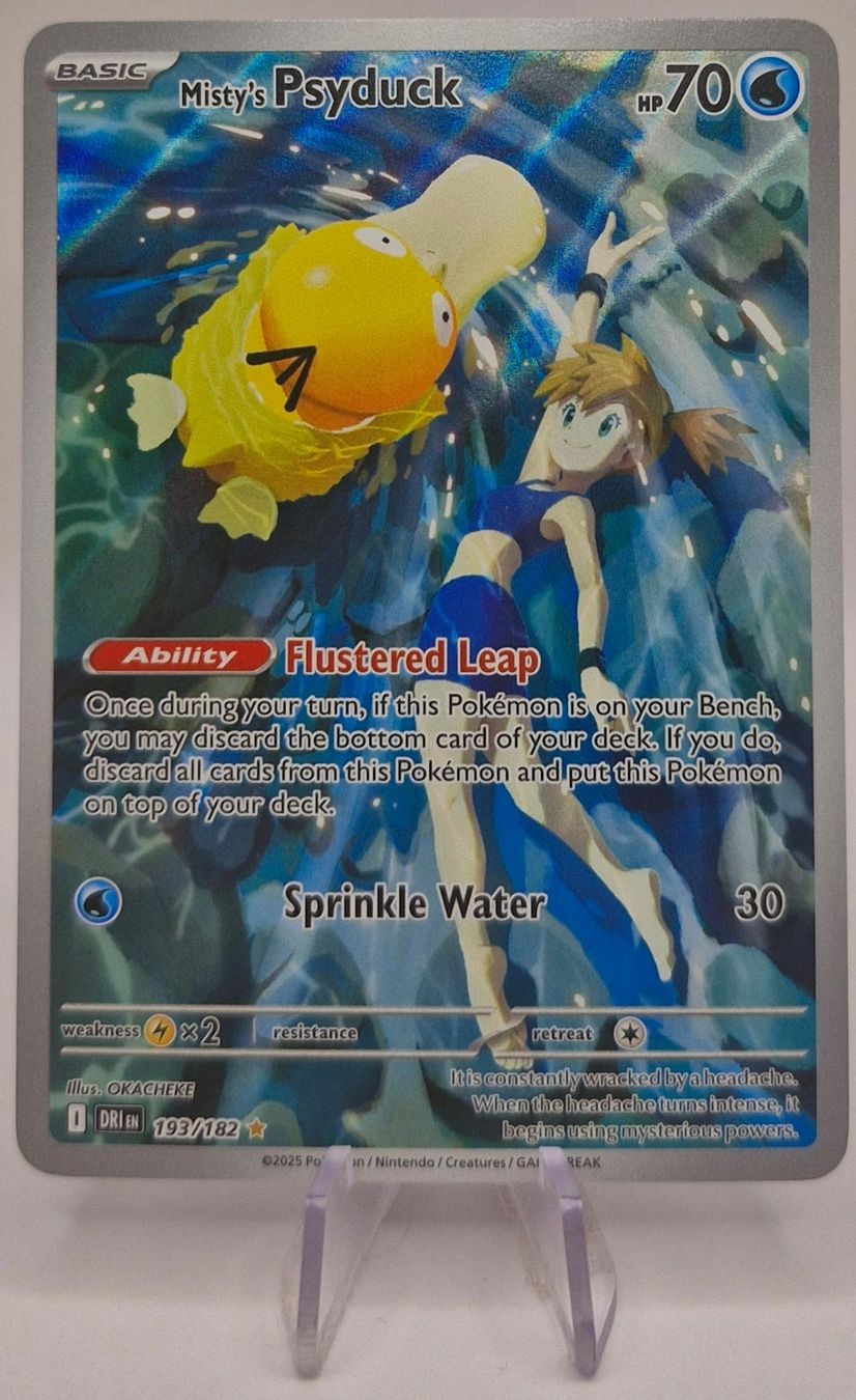 Misty's Psyduck / Mistys Enton / Destined Rivals / DRI 193 (Neu (gemäss ...