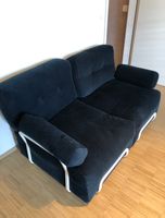 2er Sofa Manchester schwarz