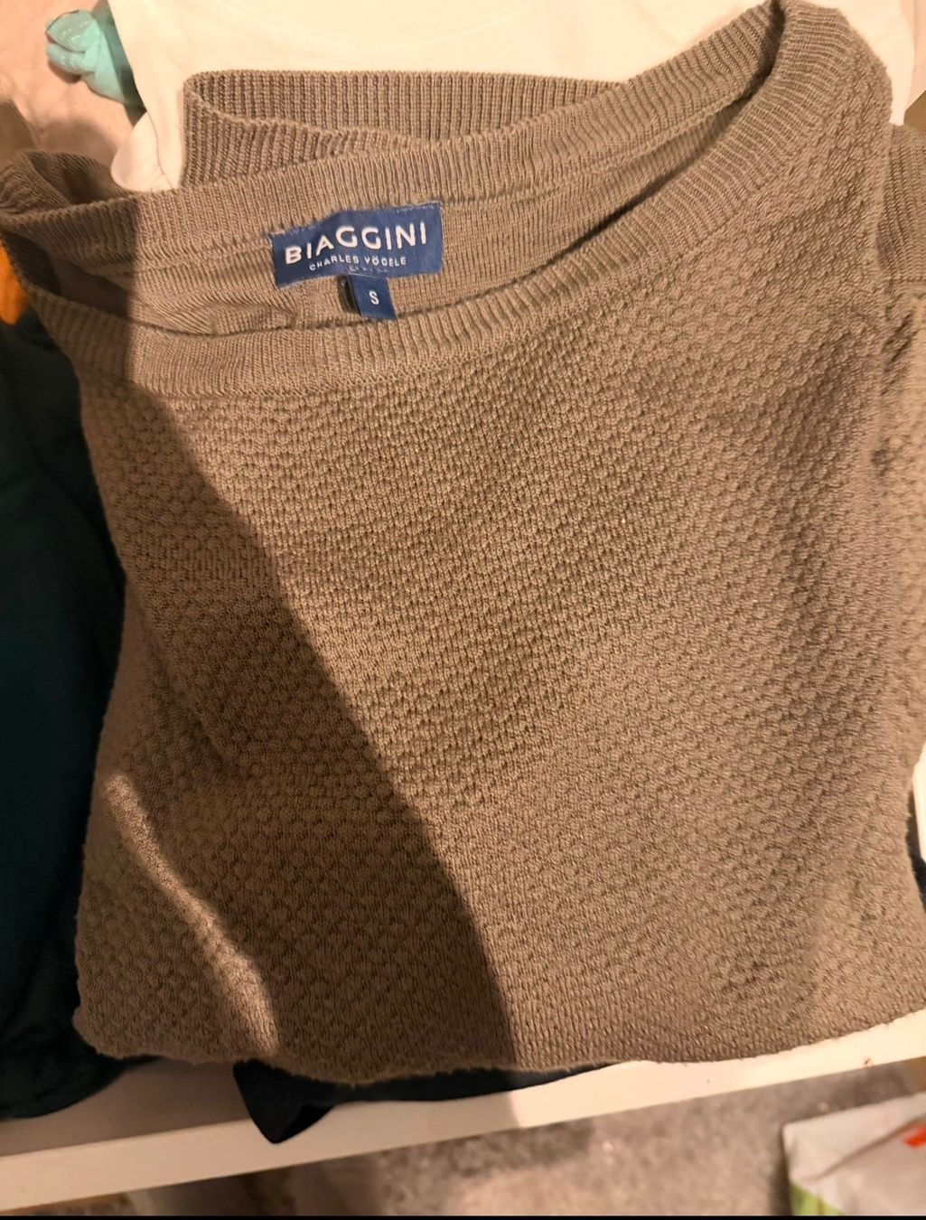 Pulls & Sweat-shirts: BIAGGINI Strickpullover Damen Grösse S Braun guter Zustand – D'occasion à Wetzikon ZH par Linda5