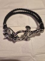 Bracelet viking loup/marteau de thor