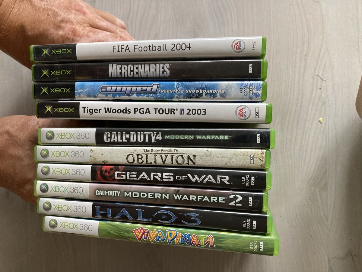 Microsoft Giochi: 4x XBOX und 6x XBOX 360 Games – Usato da Amden venduto da Karplusan