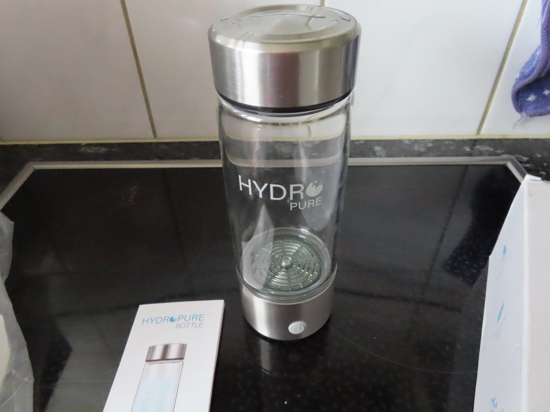 Borracce & Thermos: Water Bottle  Hydro pure – Nuovo e nell'imballaggio originale da Rüfenacht BE venduto da mada05 3