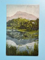 Muzenersee mit Kirche von Soregno bei Lugano