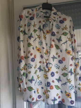 Otto Kern wunderschöne Seidenbluse Gr. 2