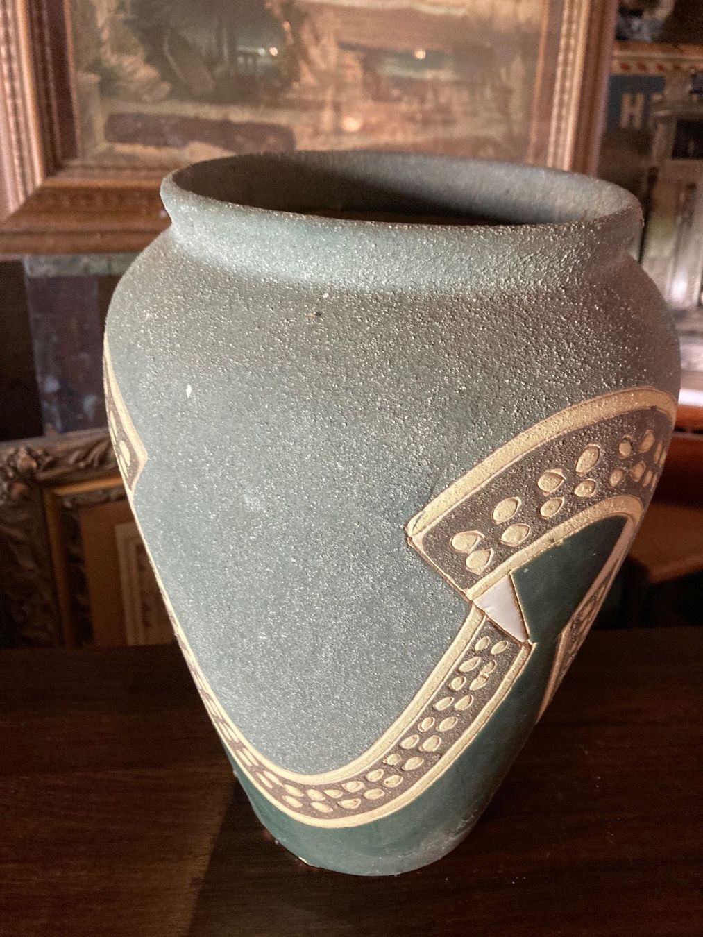 Vasi & Recipienti: Grand vase vintage vert grüne – Usato da St-Cierges venduto da LeRegain 4