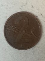 2 Rp. 1954 B vz – schöne Patina – Sammlerstück