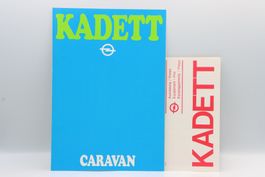 Opel Kadett Caravan 1983 Prospekt + Preisliste