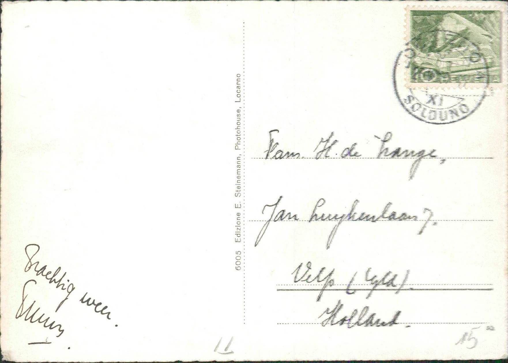 Cartoline postali: Losone – Usato da Biasca venduto da Blenio71 1