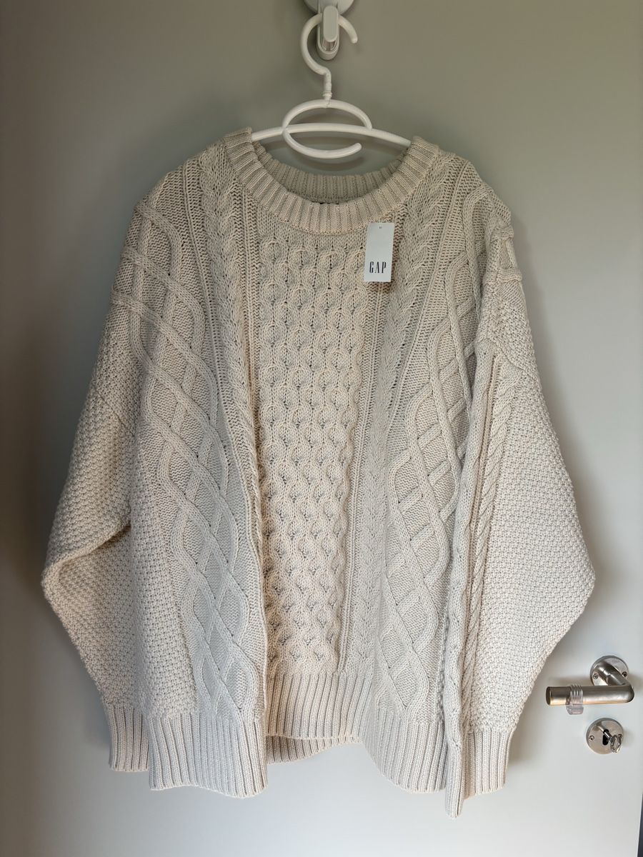 Gap Maglioni & Felpe: Gap Cableknit Sweater creme M – Nuovo e nell'imballaggio originale da Winkel venduto da Zimtguetzli 1