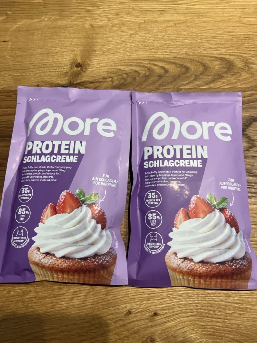 More Nutrition Cibi & Specialità: More PROTEIN SCHLAGCREME – Nuovo e nell'imballaggio originale da Baar venduto da Girlpower1994