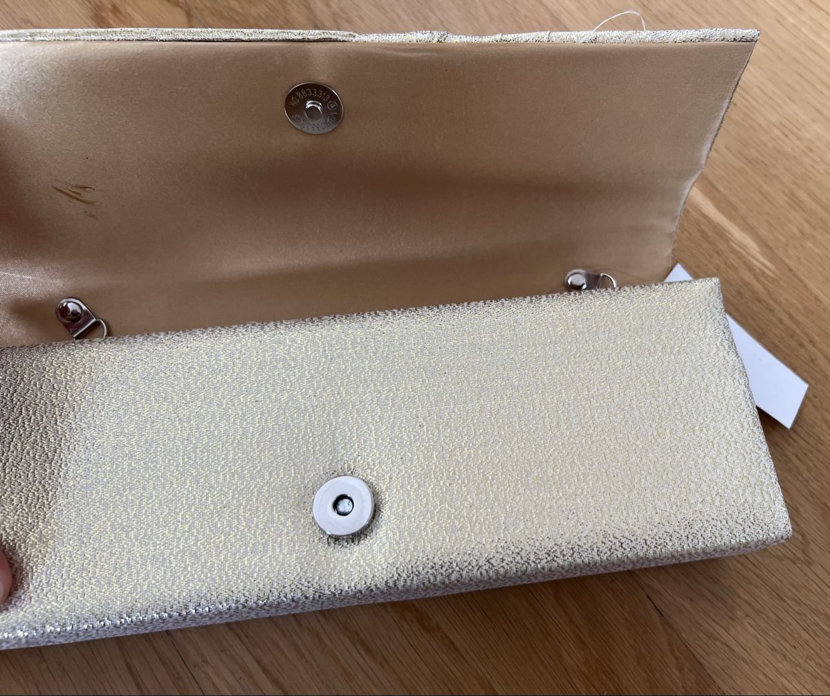 Sacs femmes: Elegante Abendtasche Clutch Gold – Neuf (Voir description) à Zollikerberg par Huglina 2