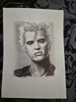 Billy Idol - Portrait Stylo et crayon