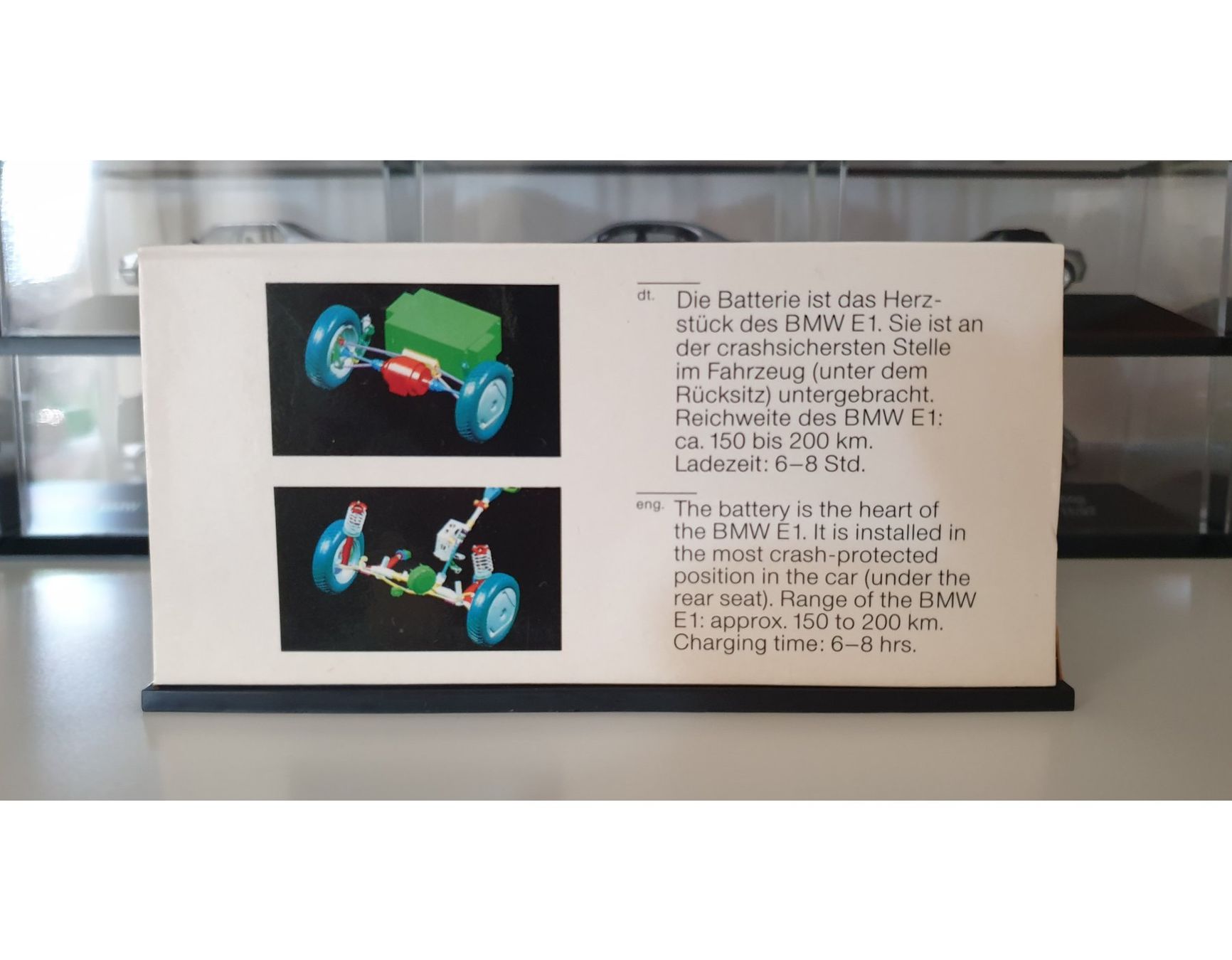 BMW Modellini d'auto: BMW E1 - Modell Minichamps 1:43 / Werbemodell – Usato da Viganello venduto da CARLiteratur 3