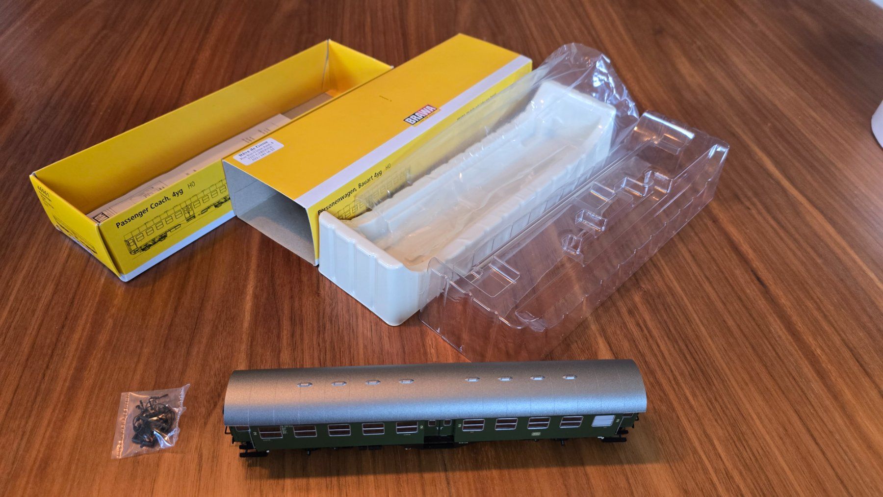 Brawa Modelleisenbahnen: LOT DE 4 WAGONS - BRAWA – Neu und originalverpackt aus Collonge-Bellerive von Tokyo2020 6