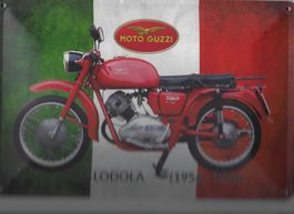 Blechschild-MOTO GUZZI - LODOLA - 1956 - 1966