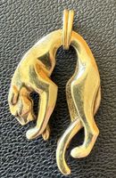 Pendentif panthère poinçonné