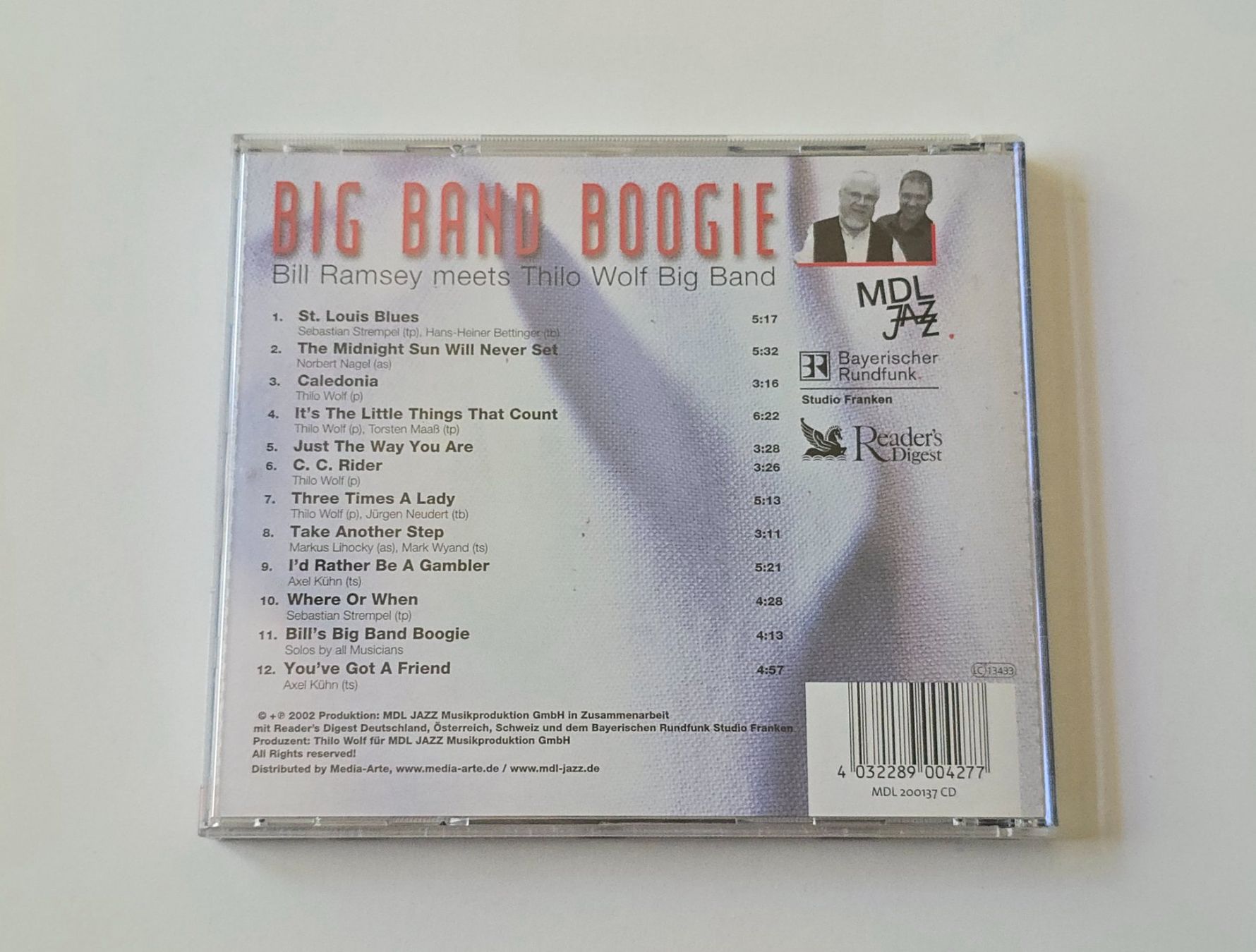 CD: CD Big Band Boogie - MIT UNTERSCHRIFT BILL RAMSEY – Usato da Dättlikon venduto da Wundertuete_ 1