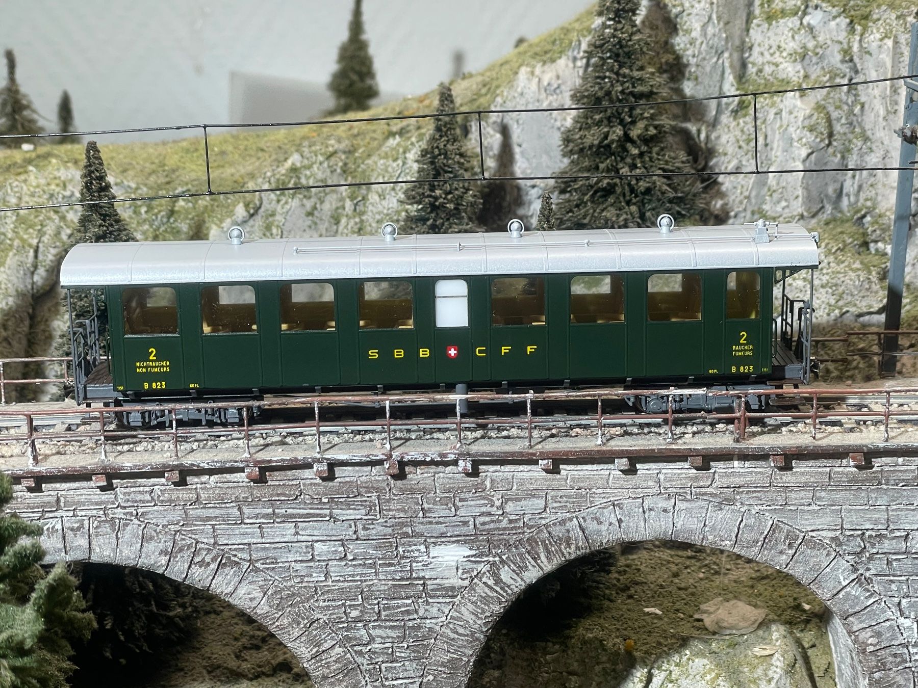 HRF Modellini di ferrovie: HRF, Brünig B 823 – Nuovo (secondo la descrizione) da Krummenau venduto da ferrotech 5
